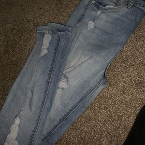 Ripped High rise Vanilla Star Jeans